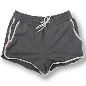 H&M Men's Sweatshorts Cotton Grey White Sweat Shorts Size S Small Stretch